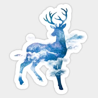 Star Stag Sticker